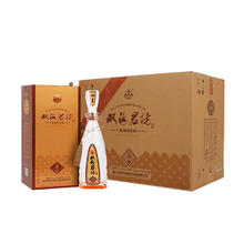 双沟 珍宝坊之君坊 41.8度 整箱装白酒 （500ml+20ml）*6瓶