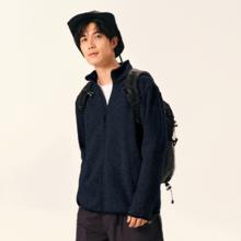 网易严选 2025春季男式新款立领开衫卫衣连帽夹克