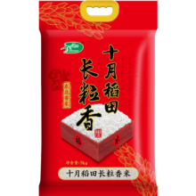 十月稻田 东北长粒香大米粳米一年一季