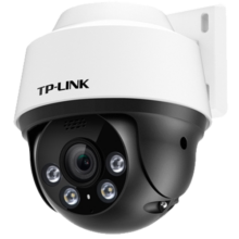 普联（TP-LINK） 室外防水监控摄像头 360度全景全彩夜视旋转球机 家用高清网络手机远程监控器智能跟踪 TL-IPC632P-A【POE供电 有线联网】 标配（不含内存卡）249元