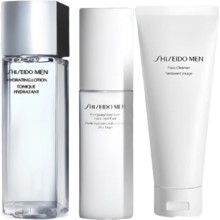 京东百亿补贴：资生堂 男士护肤品套装（洗面奶125ml+水150ml+乳液100ml）