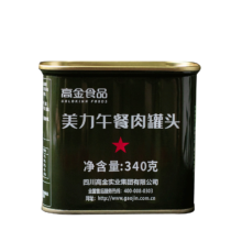 高金食品美力午餐肉340g 火锅冒菜麻辣烫食材 泡面搭档 早餐食材 火腿肠