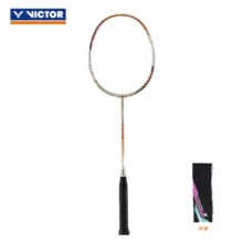 VICTOR威克多羽毛球拍单拍轻量全碳素训练进阶纳米7升级版HX-7SP 香槟金525元