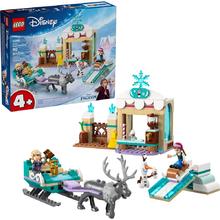 乐高 LEGO 迪士尼冰雪奇缘系列 43256 安娜的雪橇冒险