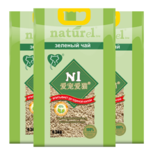N1 爱宠爱猫【定制款】玉米豆腐猫砂6.5kg*3包+木薯珍珠猫砂2磅*4包结团紧实