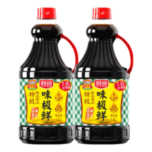 京东百亿补贴：厨邦 味极鲜酱油 1.9L*2