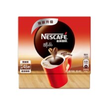 雀巢咖啡醇品美式纯黑咖啡速溶无糖拿铁咖啡粉正品官方旗舰店