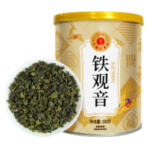 首单礼金：艺福堂 茶叶 安溪正宗铁观音 兰花清香型 高山乌龙茶 100g