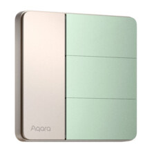 Aqara绿米联创智能开关卡农Z1单零火已接入米家HomeKit控制面板