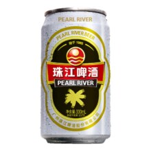 珠江啤酒12°P经典老珠江330ml*24罐