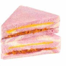 再降价：熊治 芋泥肉松三明治55g*6个*3件