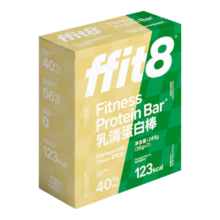 预售：ffit8 乳清蛋白能量棒 豆乳味 35g*7支 盒装