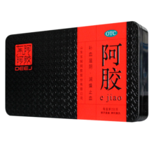 东阿阿胶阿胶块250g国药准字OTC阿胶块铁盒驴皮东e阿胶补血滋阴润燥止血血虚萎黄 1盒装【250g】