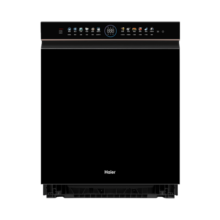海尔（Haier）15套 双面洗洗碗机嵌入式云溪W5000家用 变频高压 分区精洗 离子软水系统 S级消毒 双面洗+新一级水效【EYBW152266BKU1】
