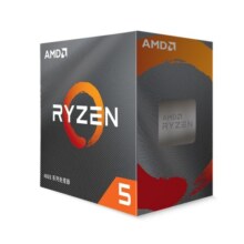 AMD 锐龙 CPU 台式机处理器 R5 4500 盒装CPU