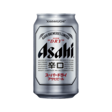 朝日Asahi朝日超爽生啤酒 330ml*15听 10.9度整箱装