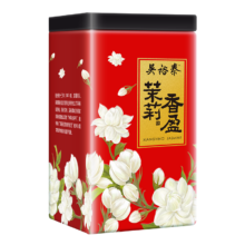 PLUS会员：吴裕泰 茉莉花茶 茉莉香盈 180g *3件