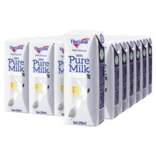 爆款新西兰原装进口纽仕兰4.0蛋白全脂/低脂高钙纯牛奶250ml*24盒