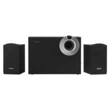 漫步者（EDIFIER）R206BT 2.1声道电脑音响 蓝牙音箱 桌面游戏音响 台式机笔记本音响 黑色