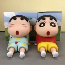 再降价：蜡笔小新 手机支架 手办摆件 大号 1个装