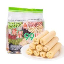 北田 99能量棒膨化零食谷物棒 蛋黄味180g 临期
