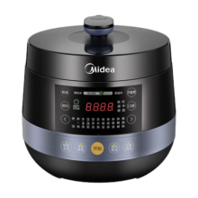 美的（Midea）电压力锅高压锅电饭煲一键排气家用智能大容量电饭锅双胆球釜多功能预约定时上盖可拆 【球釜双胆】3-8人 4.8L