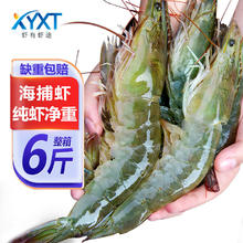 百亿补贴：虾有虾途 XYXT 青岛大虾 100g*3+30g*2