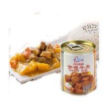 百亿补贴：古龙厦门特产即食肉罐头 咖喱牛肉罐头  速食罐头方便下饭菜即食品 咖喱牛肉240g*3+咖喱鸡肉240g*3
