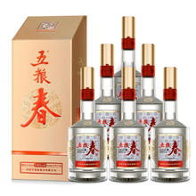 限移动端：五粮液 WULIANGYE 五粮春 第二代 45%vol 浓香型白酒 500ml*6瓶