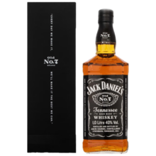 杰克丹尼（Jack Daniel's）美国田纳西州 威士忌 礼盒洋酒 1000ml