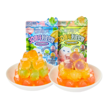 临期：新期天 剥皮软糖50%果汁含量60g*7袋 水果味（25/7/10）