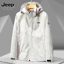 JEEP 男女同款 户外夹克冲锋衣