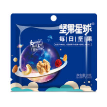 坚果星球每日坚果600g混合坚果营养零食大礼包沃隆出品小包装30包