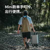 Naturehike 魔方全地形聚拢推车户外露营车宽轮营地车便携 卡其色/Mini/ 110L