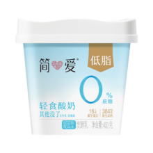 微信小程序、限地区：简爱 升级款轻食酸奶 400g*1桶*3件+赠3件 共6件30.16元（合5.03元/件）