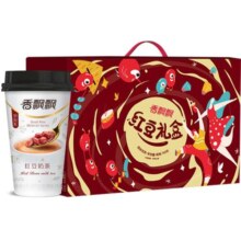 【礼盒装】香飘飘红豆奶茶12杯礼盒装冲饮好料杯装奶茶红豆口味