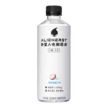 外星人电解质水 500mL*8瓶 青柠*2荔枝海盐*2白桃*2白葡萄芦荟*2 整箱装