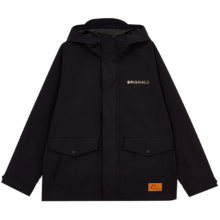 20点开始：JACK&JONES 杰克·琼斯 工装风 字母印花 防泼水夹克