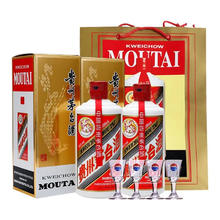 茅台 MOUTAI 飞天 43%vol 酱香型白酒 500ml*2瓶