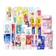 LION狮王 牙膏美白去渍清新口气口腔护理家庭套装*任选5件29元（需领券，合5.80元/件）