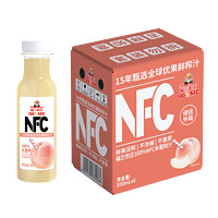 福兰农庄 Farmerland NFC100%水蜜桃汁300ML×6