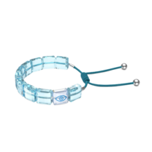 施华洛世奇（SWAROVSKI） LETRA 缤纷活泼 手链女轻奢饰品生日礼物女 蓝色 5614971