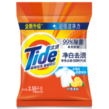 再降价、PLUS会员：汰渍 净白去渍洗衣粉柠檬5.1斤大袋