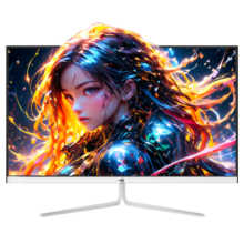 泰坦军团（TITAN ARMY）  27英寸 2K 180Hz 电竞显示器 FAST IPS 高刷办公游戏屏95%P3 1ms响应  白色电脑显示器 27G2R