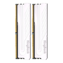 金百达（KINGBANK）16G×2套装 DDR4 3600 台式机内存条 海力士原装CJR/DJR颗粒 银爵 C18