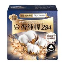 护舒宝 新金奢纯棉卫生巾量多日用284mm 7片