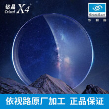 眼镜节20点：依视路 钻晶X4升级膜致防蓝光镜片 1.60折射率+镜宴钛金属镜架