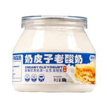 蒙希顿 奶皮子低温老酸奶 600g*1桶 顺丰快递
