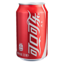 可口可乐 Coca-Cola 碳酸饮料30ml*8听