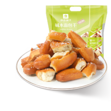 良品铺子  碱水面包丁非油炸  150g（5小袋）